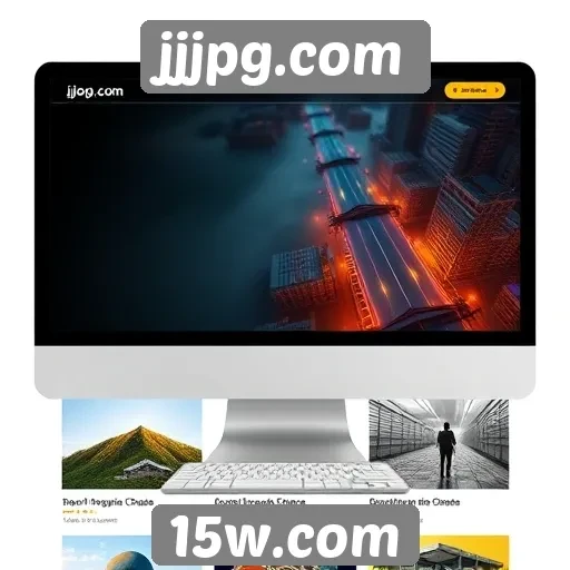 Interface do usuário do jjjpg.com e sua usabilidade